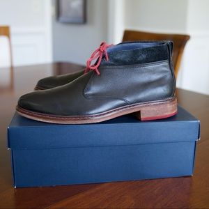 Men's Cole Hahn Colton Winter Chukka Boots.  10.5M.  Black.
